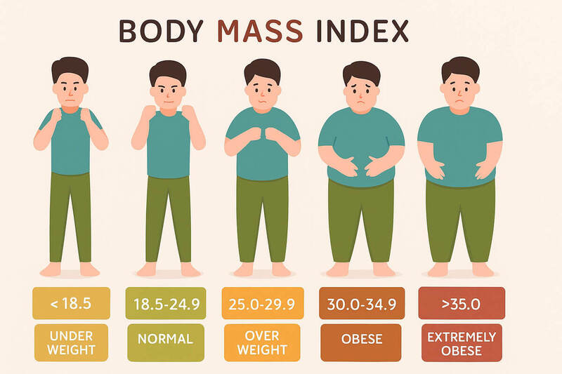 Bmi Chart Online – Bmi Chart, healthy bmi for man and women.Check your Obesity risk.