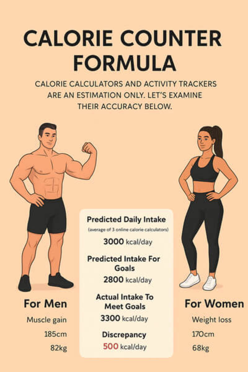 Calorie Counter Online – Daily calorie intake calculator for weight loss and gain