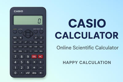 Casio Calculator Online – Free Casio calculator tool for daily use