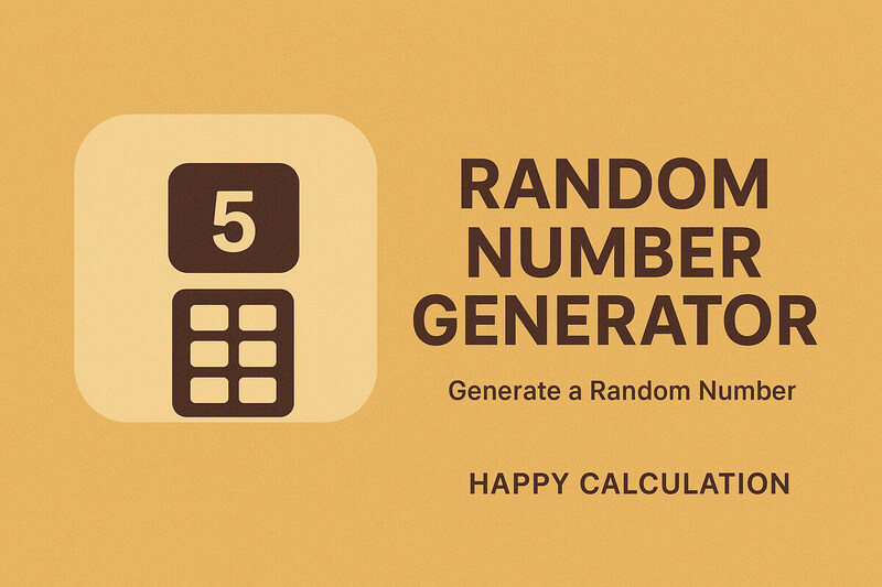 Random Number Generator Online – find and generate random numbers for different calculation descision